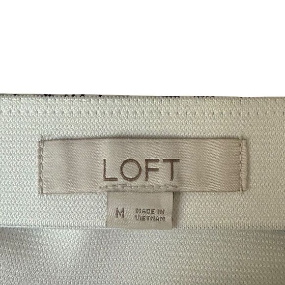 LOFT Paisley Bias Midi Skirt size Medium New With Tags style 602622 - Picture 5 of 13